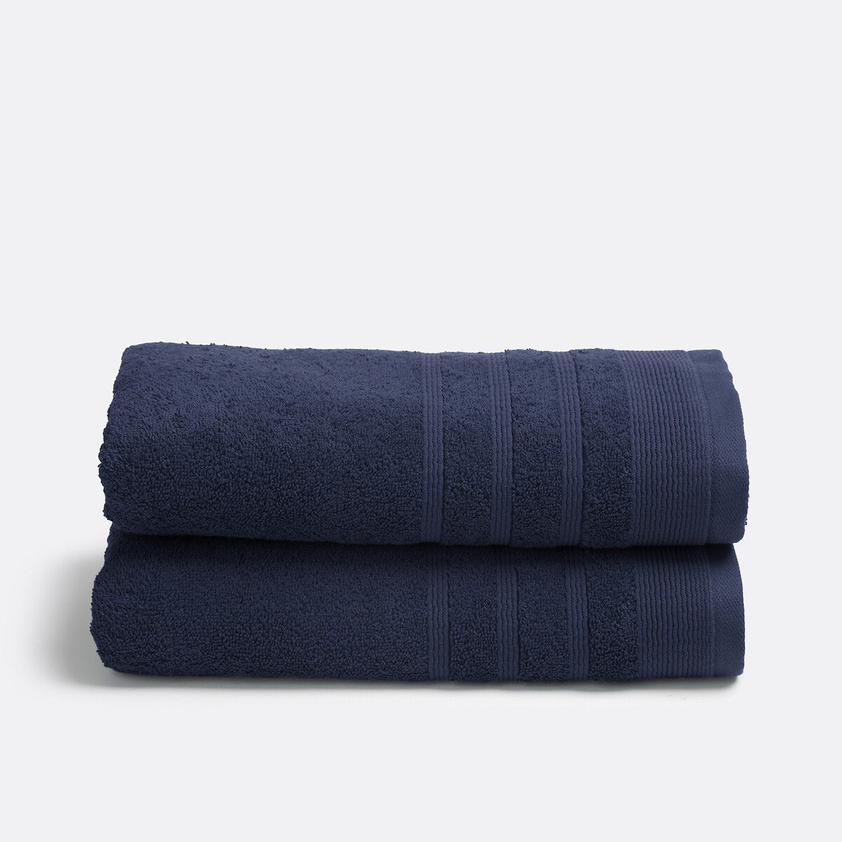 LA REDOUTE INTERIEURS<br>Conjunto de 2 toalhas felpudas 600 g/m², Zavara