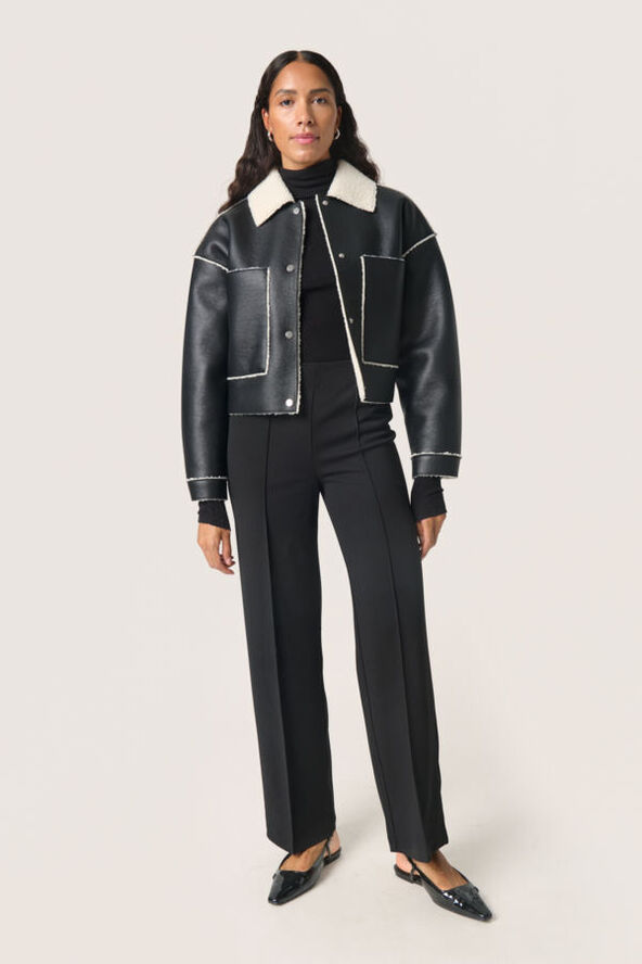 Soaked in Luxury SLLoise Jacket Black