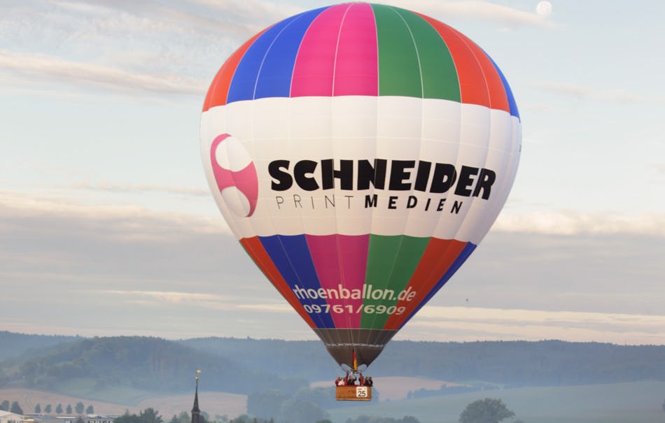 Ballonfahrt Grabfeld