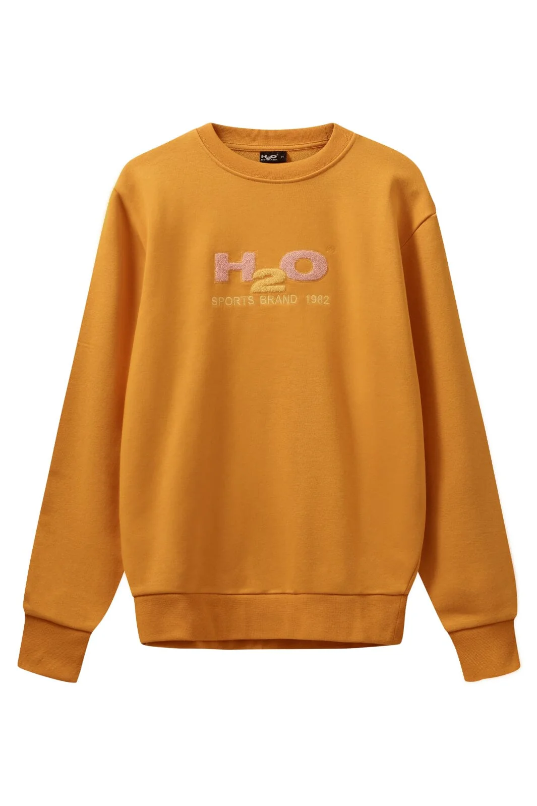 H2O Logo Sweat O'Neck 7575 apricot peach lemon