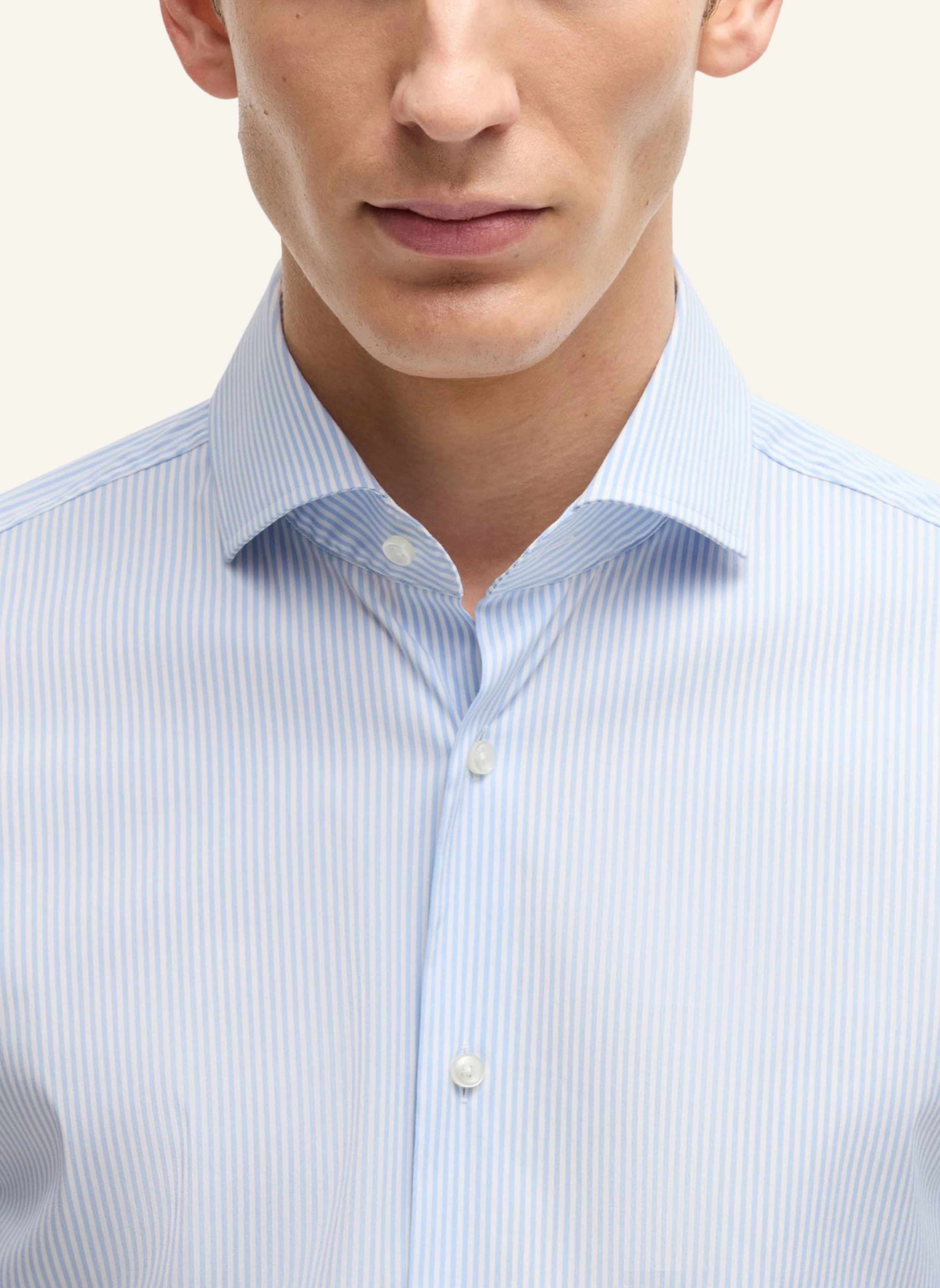 BOSS Business Hemd P-HANK-SPREAD-C1-222 Slim Fit