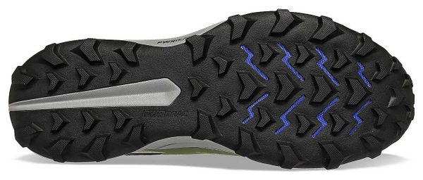 Chaussures de Trail Running Saucony Peregrine 13 Khaki Bleu