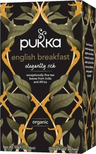 PUKKA English Breakfast Tee, 20 x 2,5 g