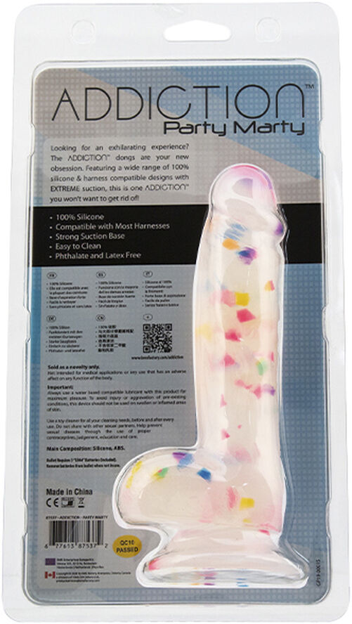 ADDICTION ADDICTION - PARTY MARTY DONG 19 CM FROST AND CONFETTI Frost and confetti