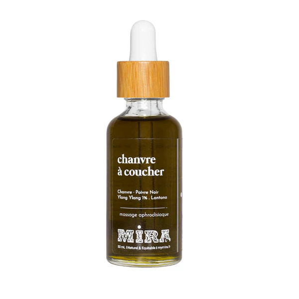 Mira Huile de massage - Chanvre à Coucher 50 mL