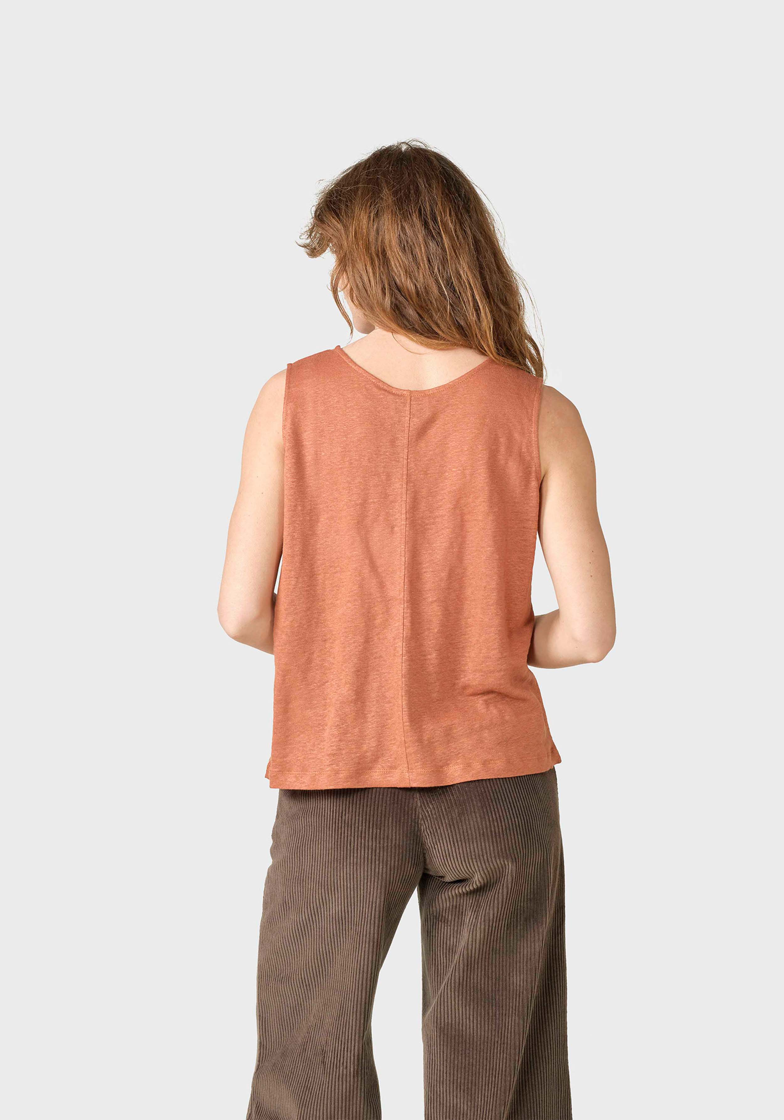 Klitmøller Collective Tank Top Dee Burnt Sienna