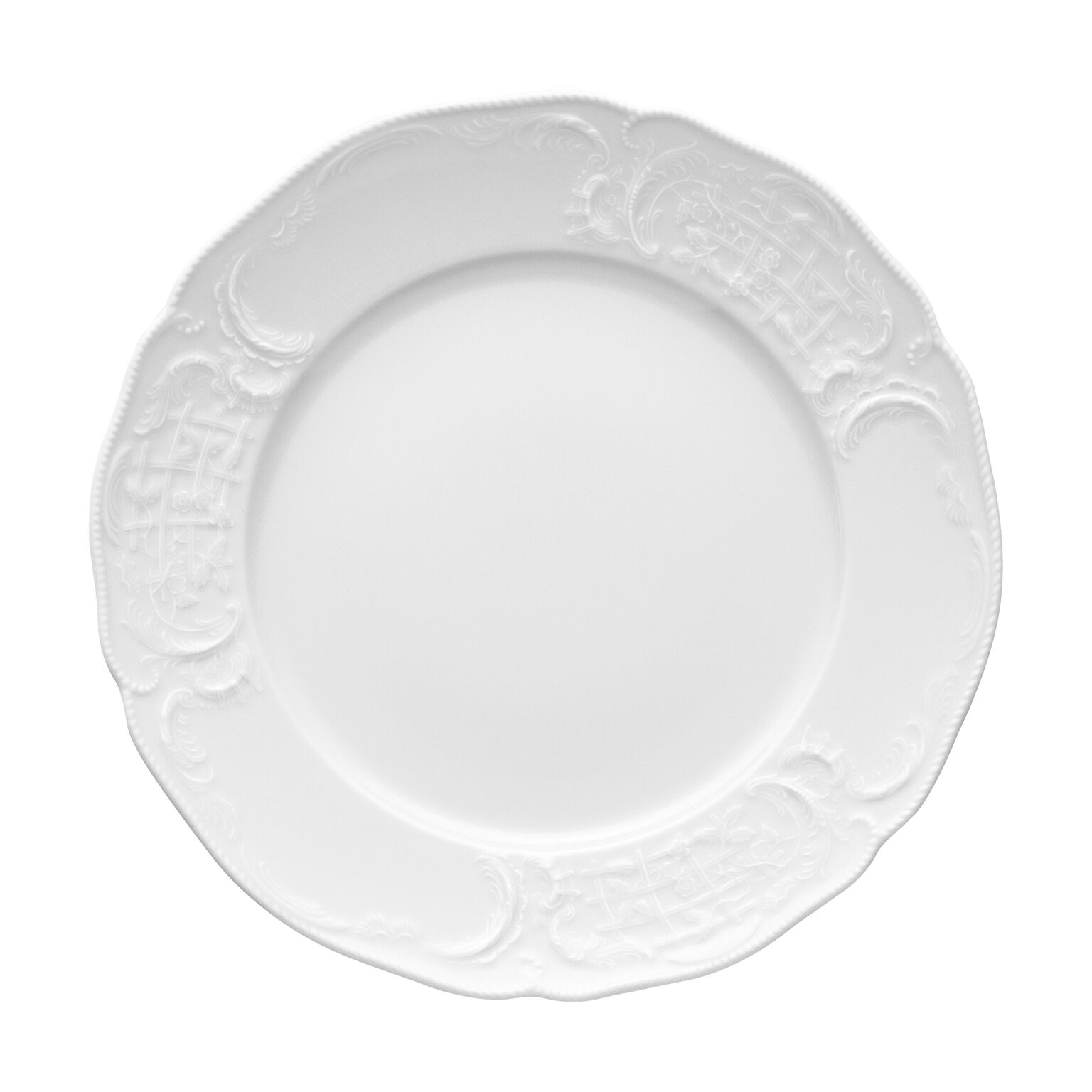 Sanssouci Weiss Weiss Platzteller