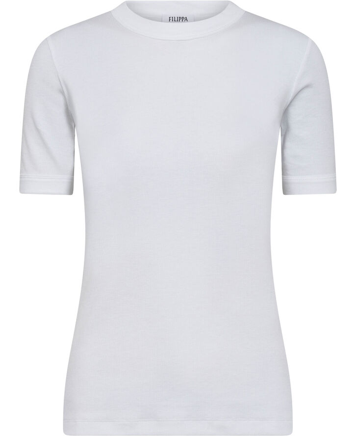 Filippa K Soft Rib Tee White