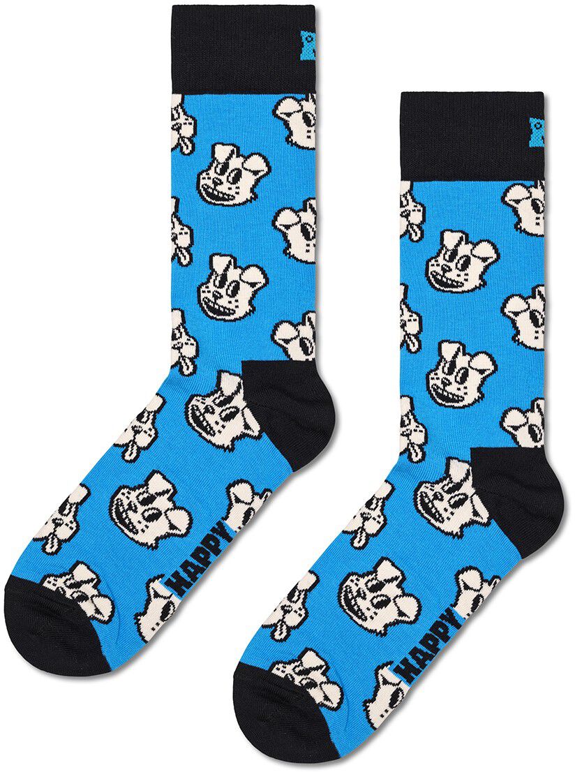 Happy Socks Heren sokken blauw