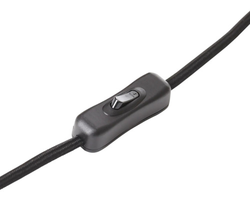 LED-tafellamp, 1-lichts, 7,5 W, 850 lm, HxBxD 27,8x8,5x25,8 cm, Chaumont zwart