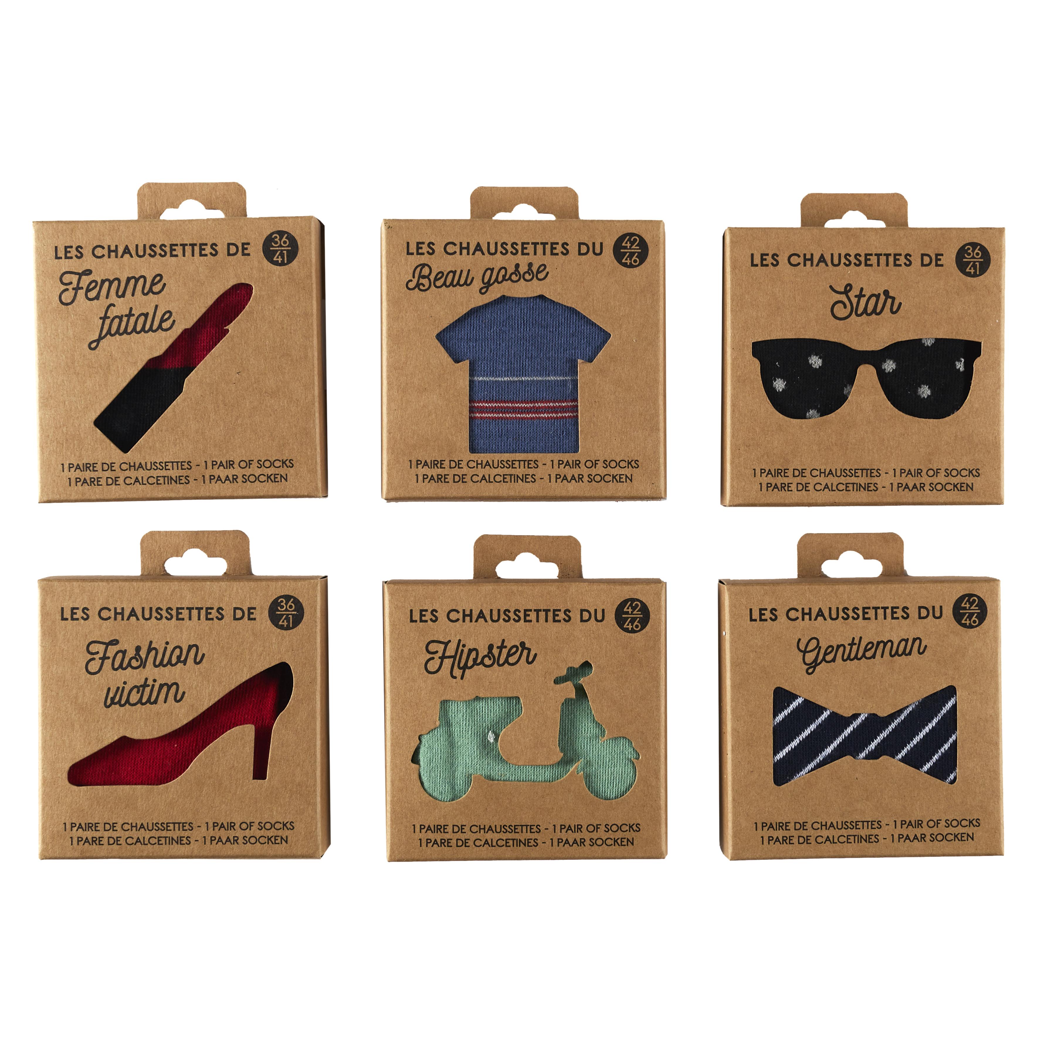 PAIRE DE CHAUSSETTES