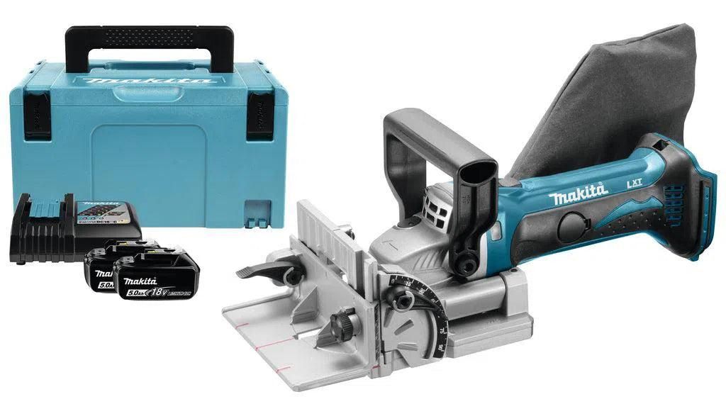 Makita DPJ180RTJ Accu Lamellenfrees 18V 5.0Ah in Mbox