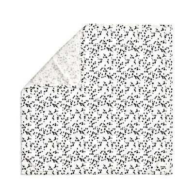 Elodie Musselinteppe 80x80 Cm, Dalmatian Dots