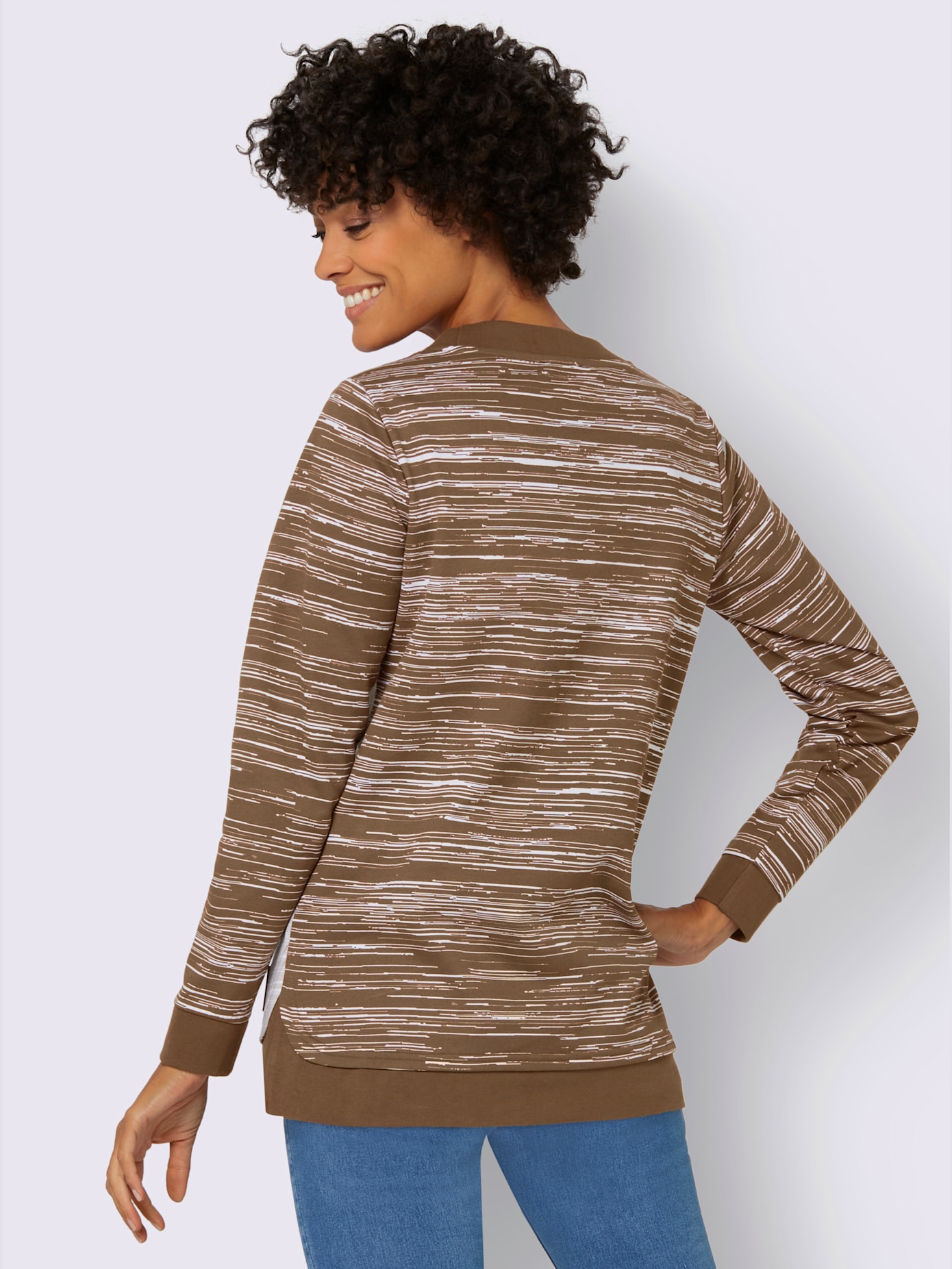 Sweat-shirt pur coton