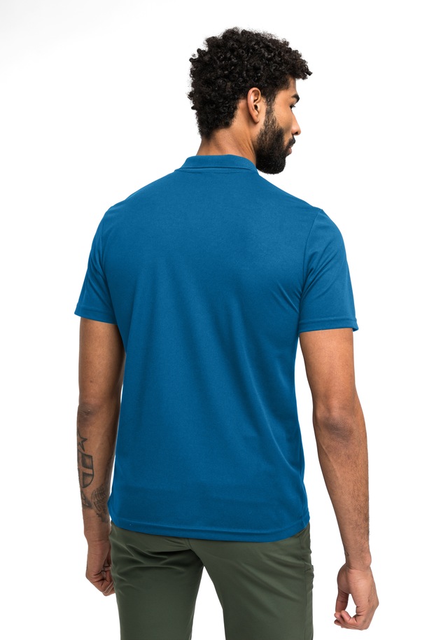 Maier Sports Poloshirt »Ulrich« Herren Polo kurzarm, leichtes Shirt, Funktionsshirt mit Kragen Reg Fit