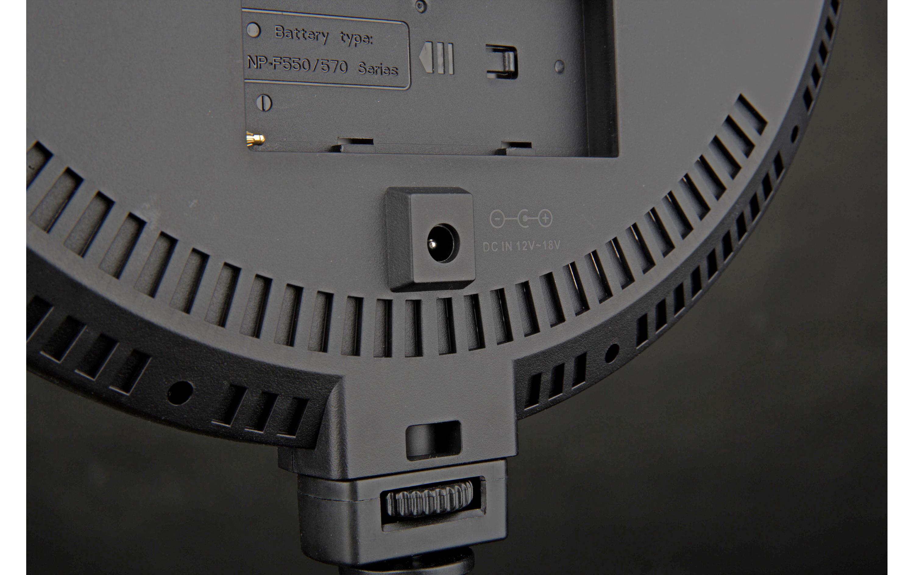 Videoleuchte VL-500T Bi-colorUltrahelle LED-Leuchte mit übersichtlichem LCD-Display