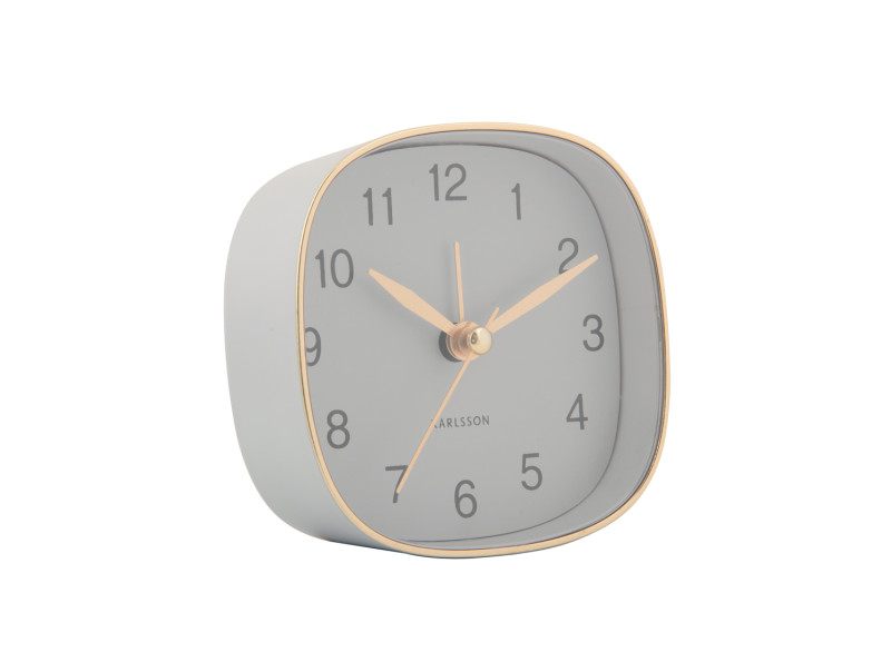Alarm Clock Travel Square KA5957BK Black