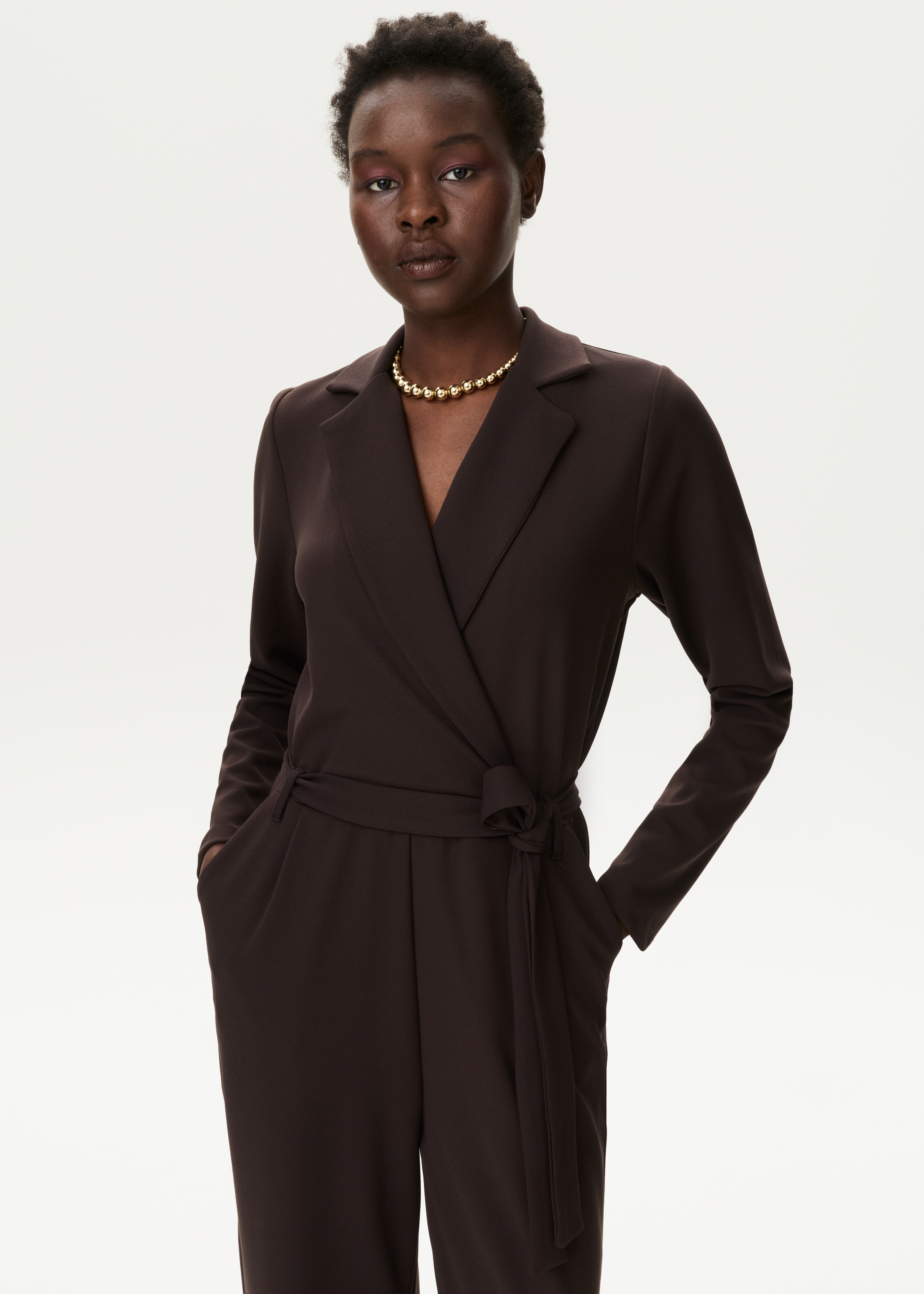 Jumpsuit met ceintuur