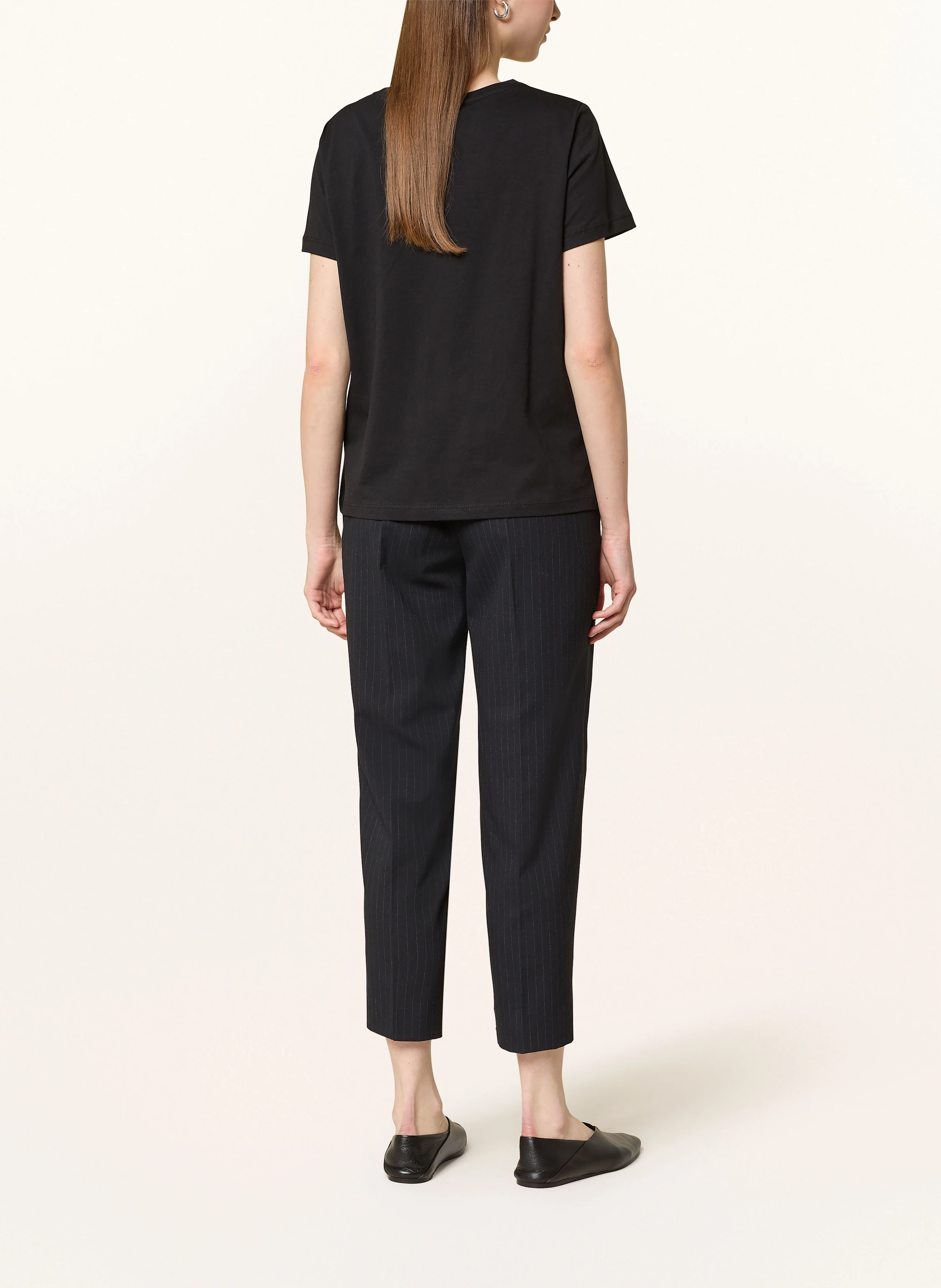 comma T-Shirt mit Pailletten