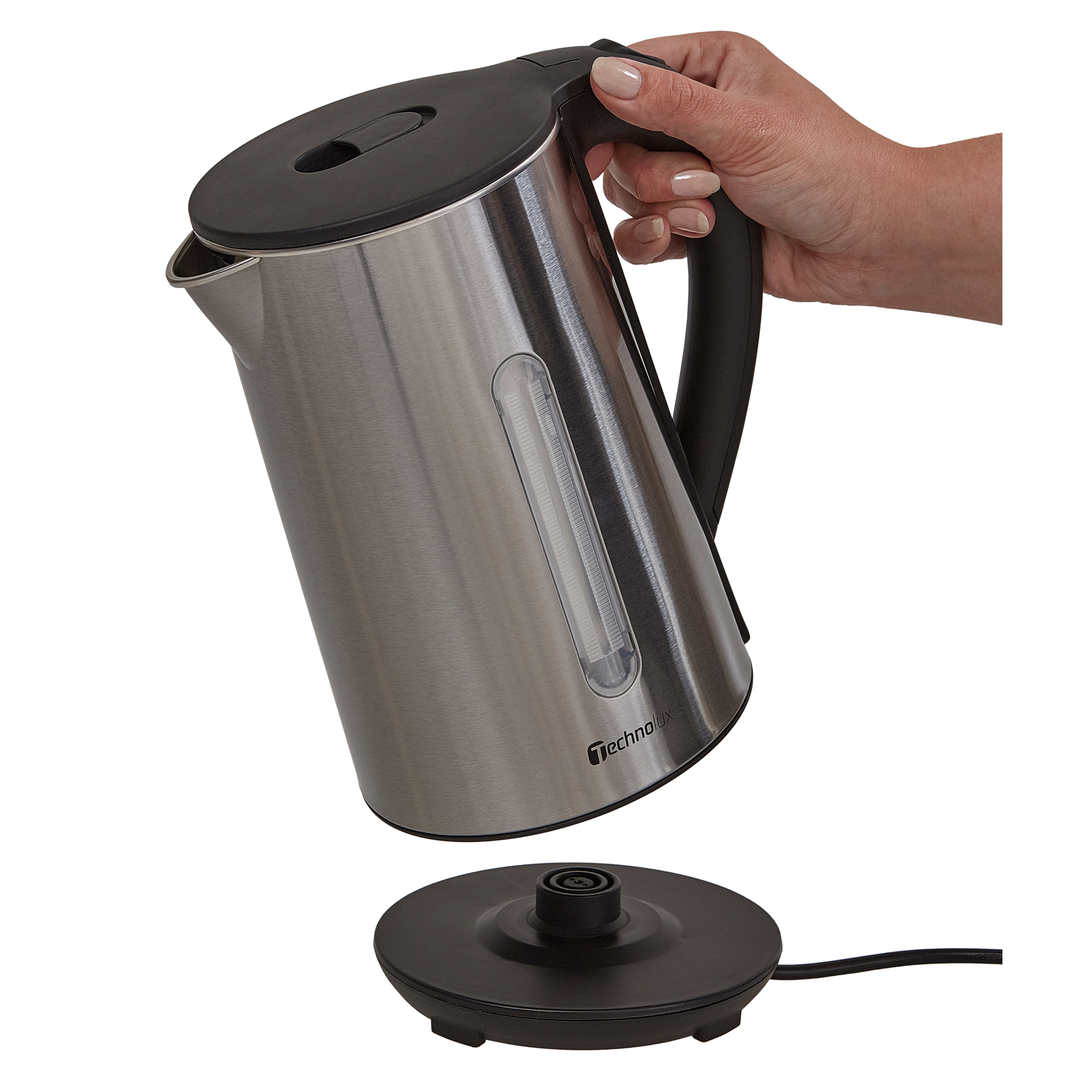 TECHNOLUX Wasserkocher - Edelstahl - 1,8 Liter
