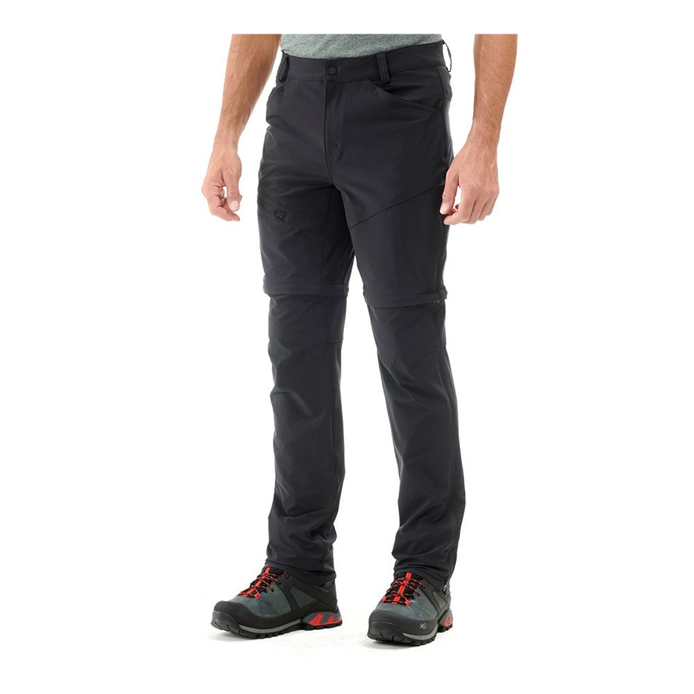 Millet TREKKER STRETCH ZIP OFF - Pantalon Homme black