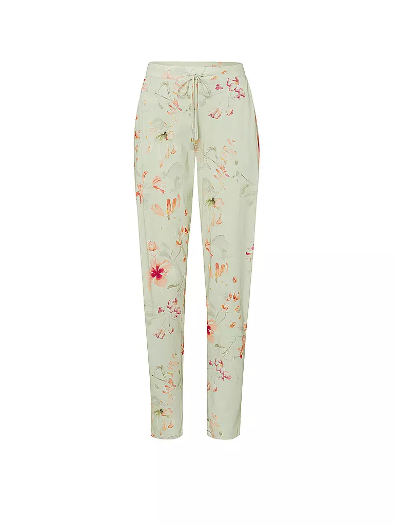 HANRO Pyjamahose SLEEP & LOUNGE hellgrün