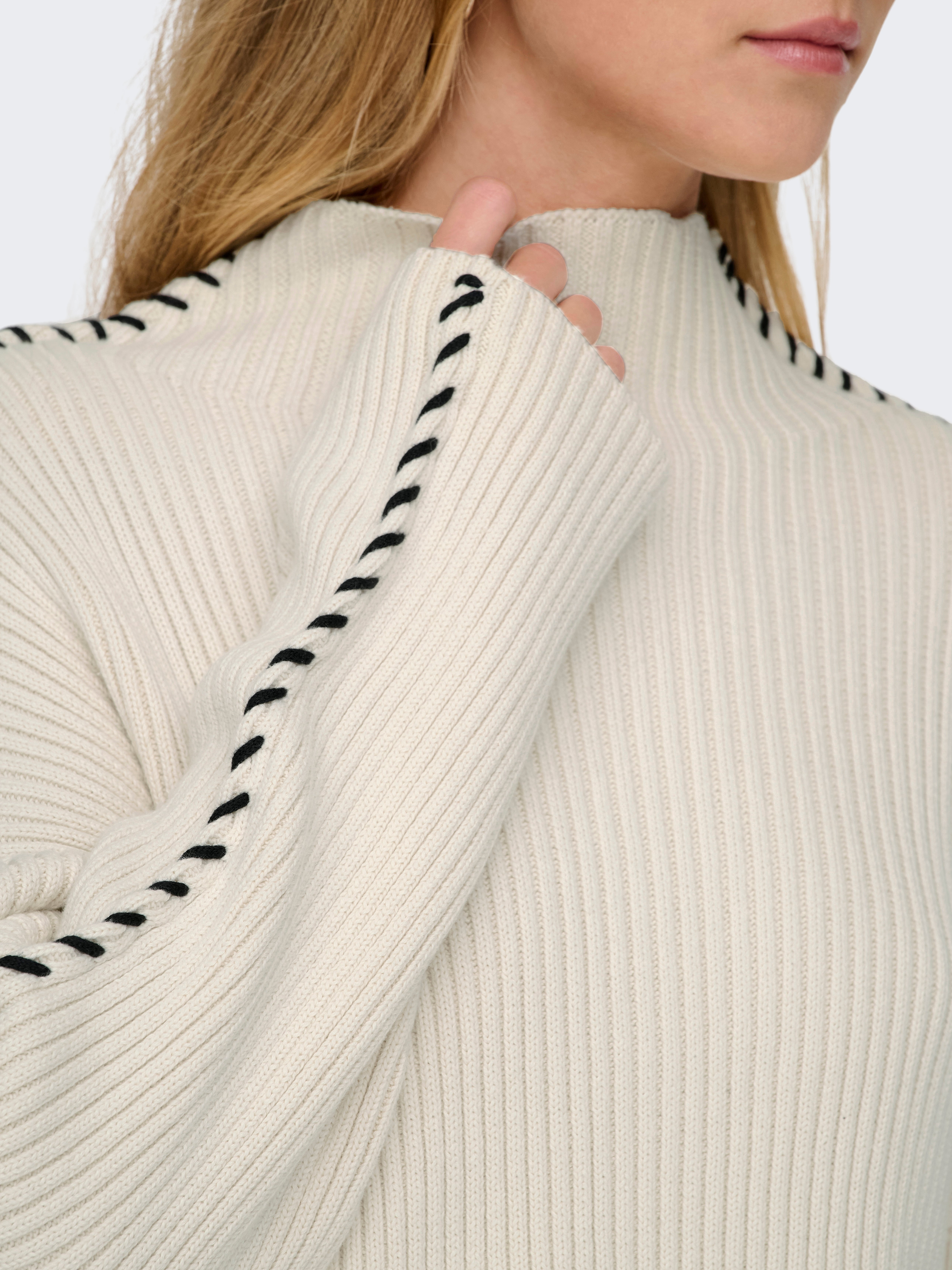 ONLQUEENIE Strickpullover Birch