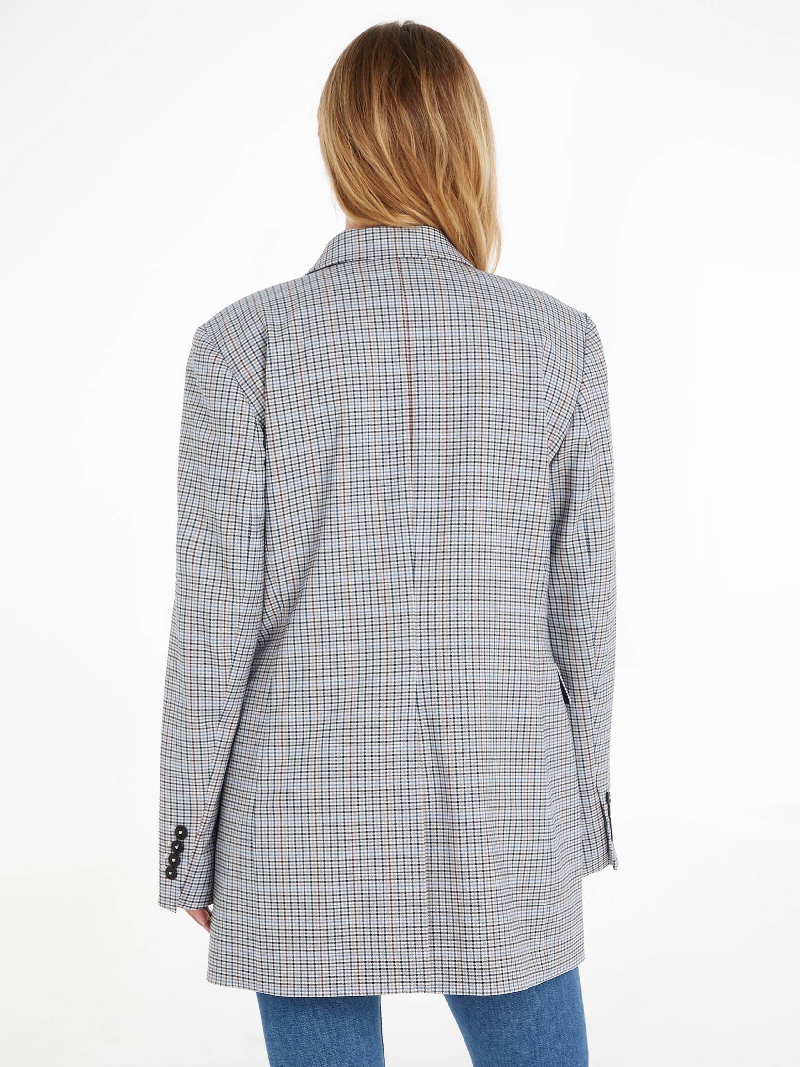 Tommy Hilfiger| Damen Blazer SMALL CHECK RELAXED BLAZER