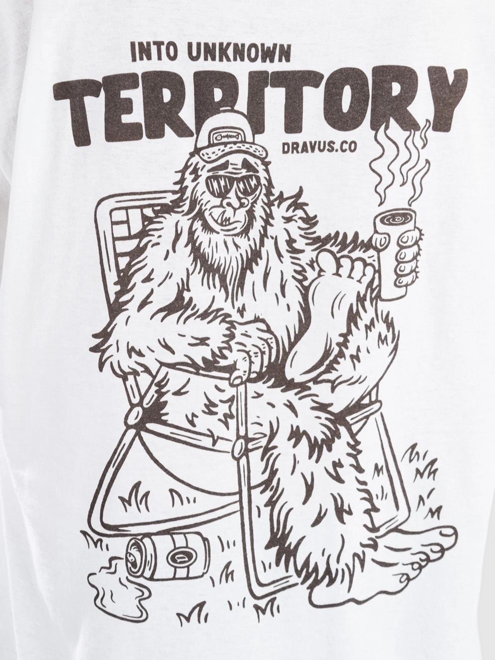 Dravus Unknown Territory T-Shirt white