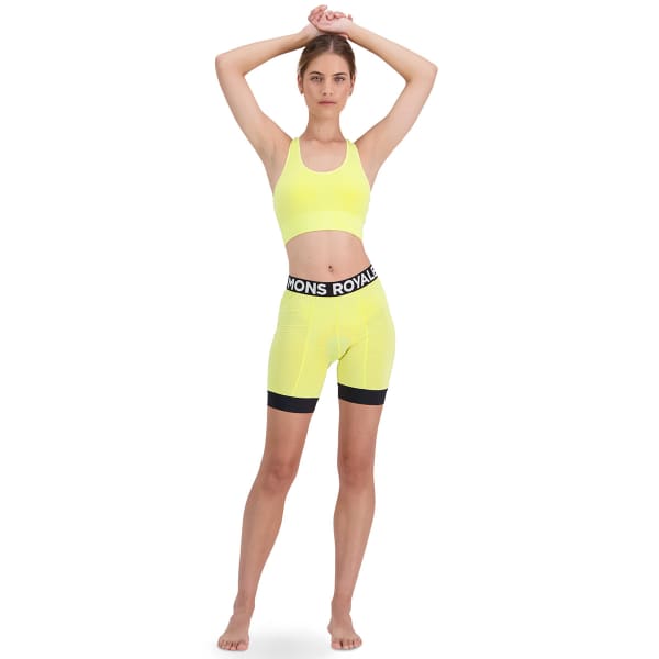 Sous-vêtement vélo MONS ROYALE W EPIC BIKE SHORTS LINER SHIFT LEMONADE