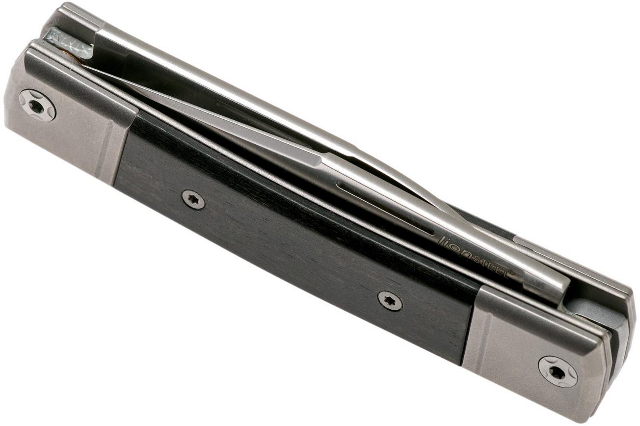 LionSteel BestMan BM13 EB Ebony slipjoint zakmes