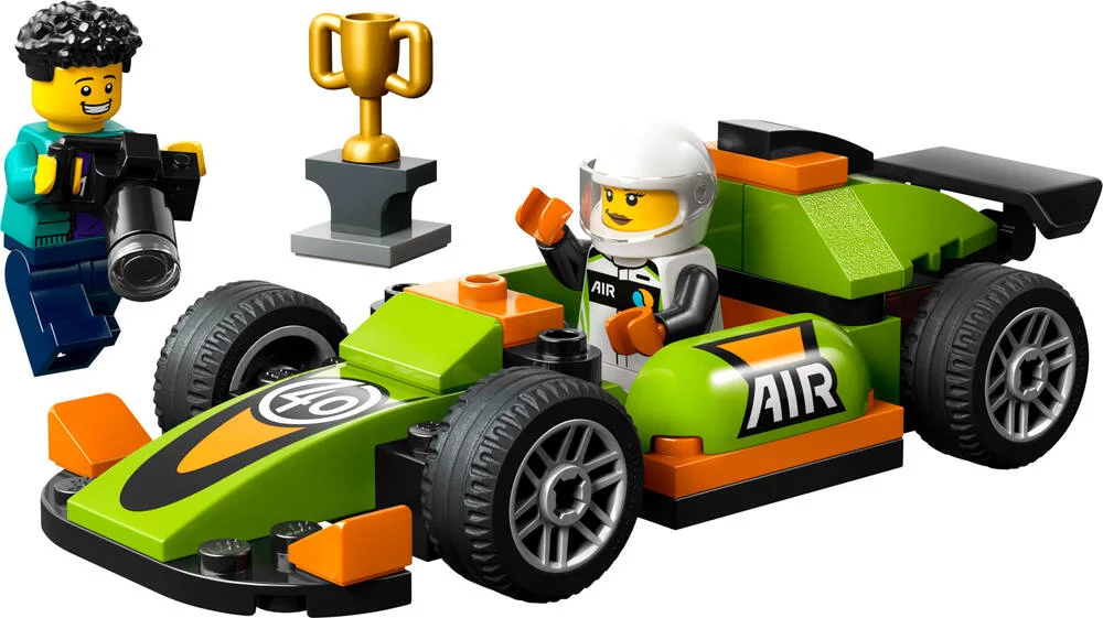 LEGO®CITY 60399 - LA VOITURE DE COURSE VERTE