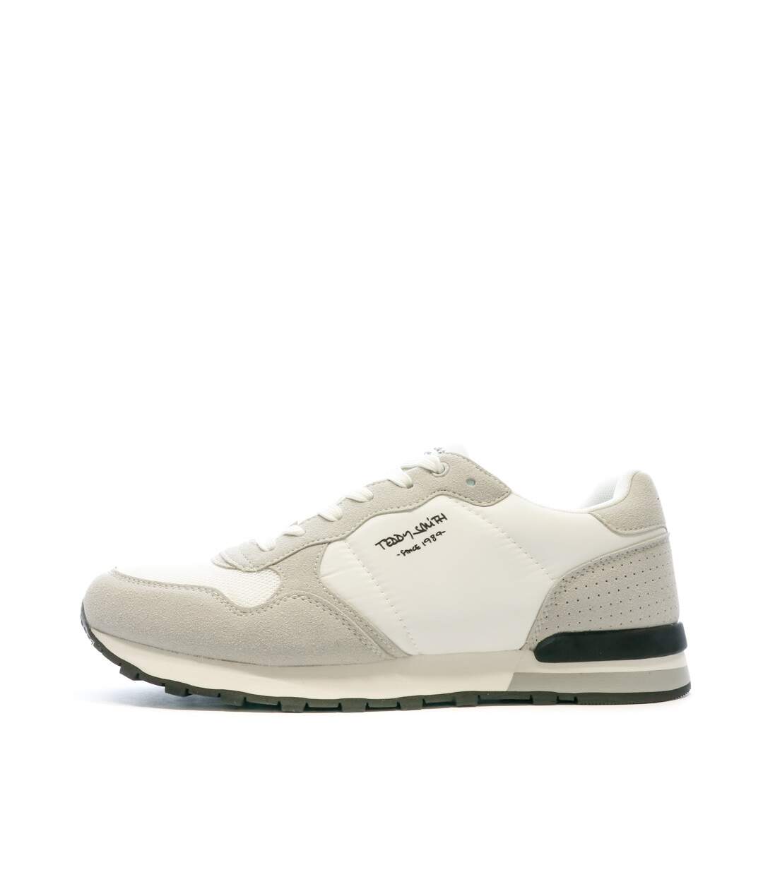 Baskets Blanc/Gris Homme Teddy Smith Retro