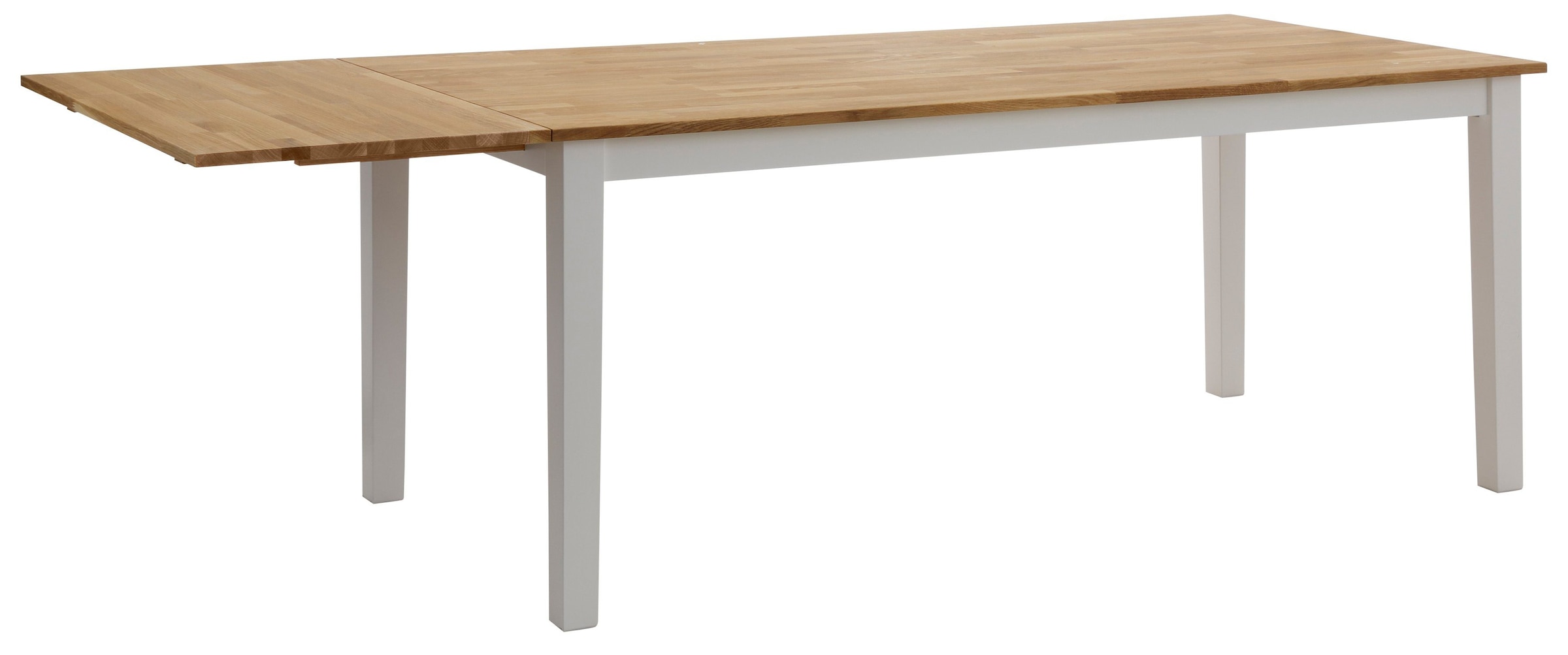 Home affaire Esstisch »Samba Holztisch Landhaus Küche Bestseller« aus massivem Buchenholz, 140 cm oder 180 cm, verlängerbar