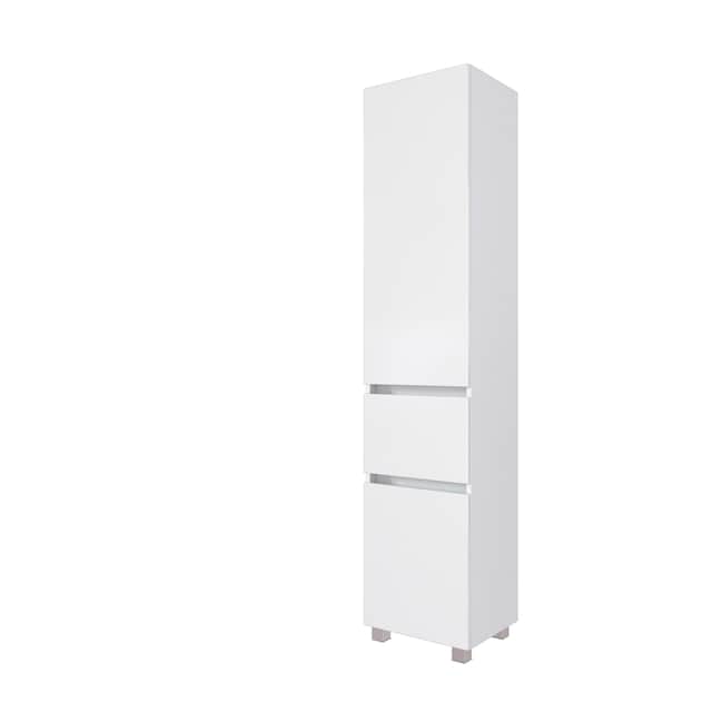 Bad-Seitenschrank BREGENZ weiß