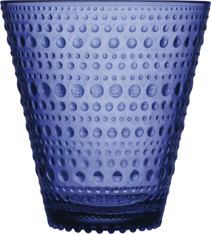 Iittala Kastehelmi 30 cl glas ultramarineblå 2 stk Blå