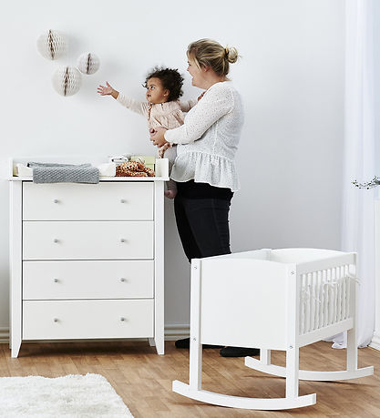 Hoppekids Vugge - Hvid