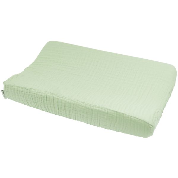 Meyco Aankleedkussenhoes Uni - Pre-washed - Soft Green