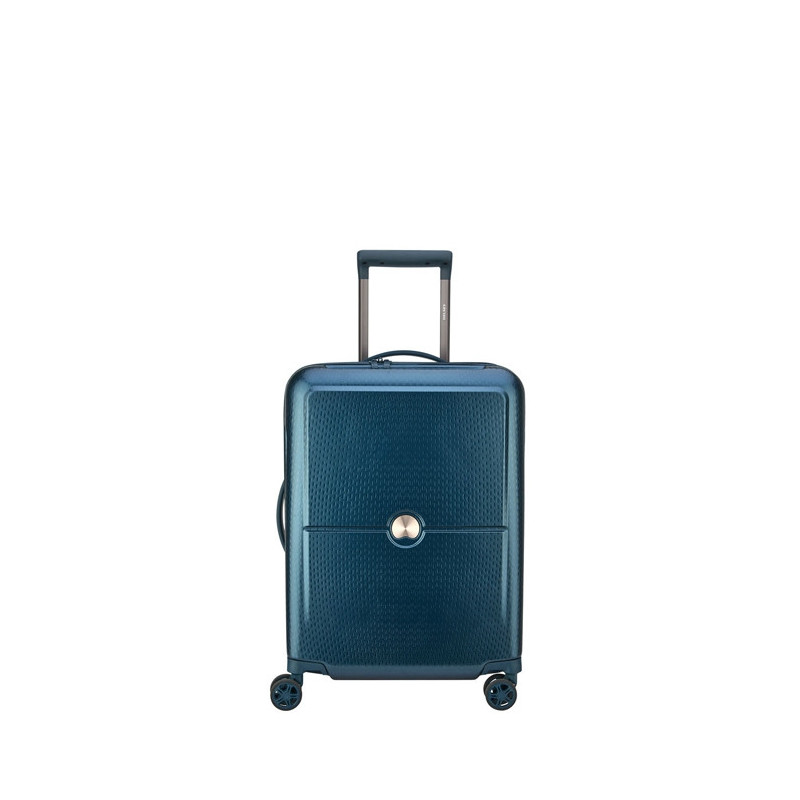Valise cabine rigide Turenne Slim 55 cm Bleu