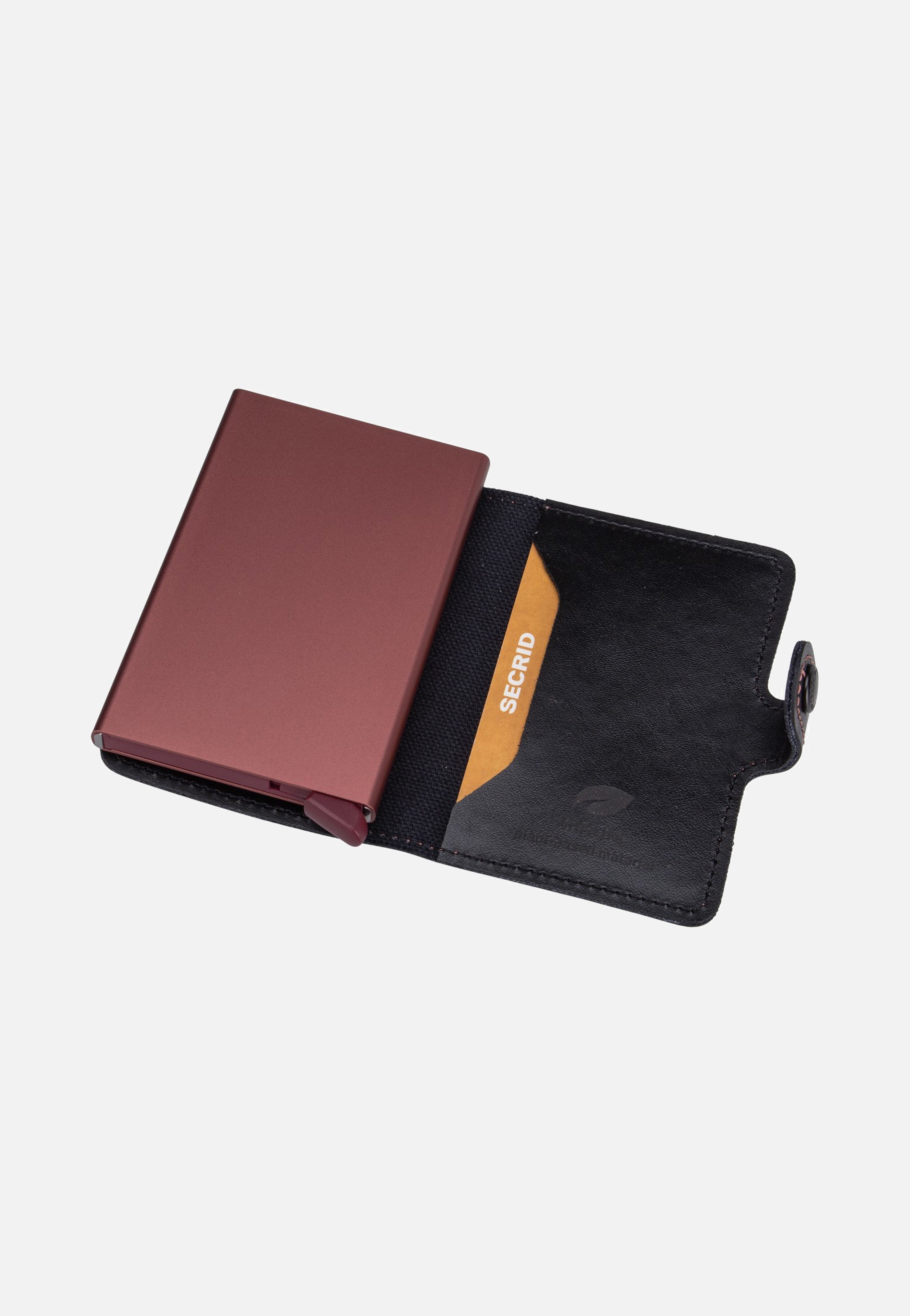 Miniwallet Mirum Plant-Based Black Rose - Portemonnaie