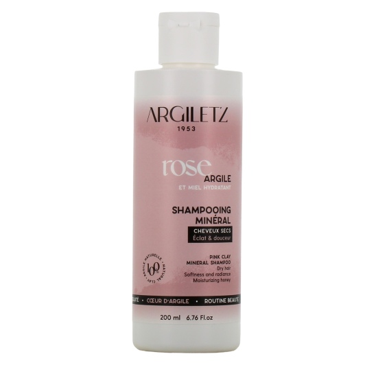 Shampooing cheveux secs à l'argile rose Argiletz