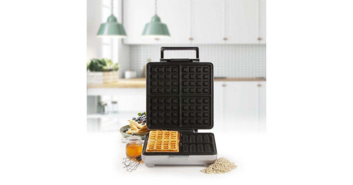 DomoWafelijzer DO9250W  (Zilver)
