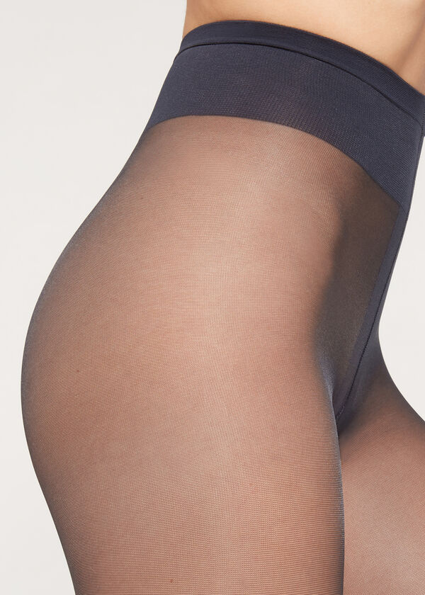 Meia-calça transparente 40 Denier