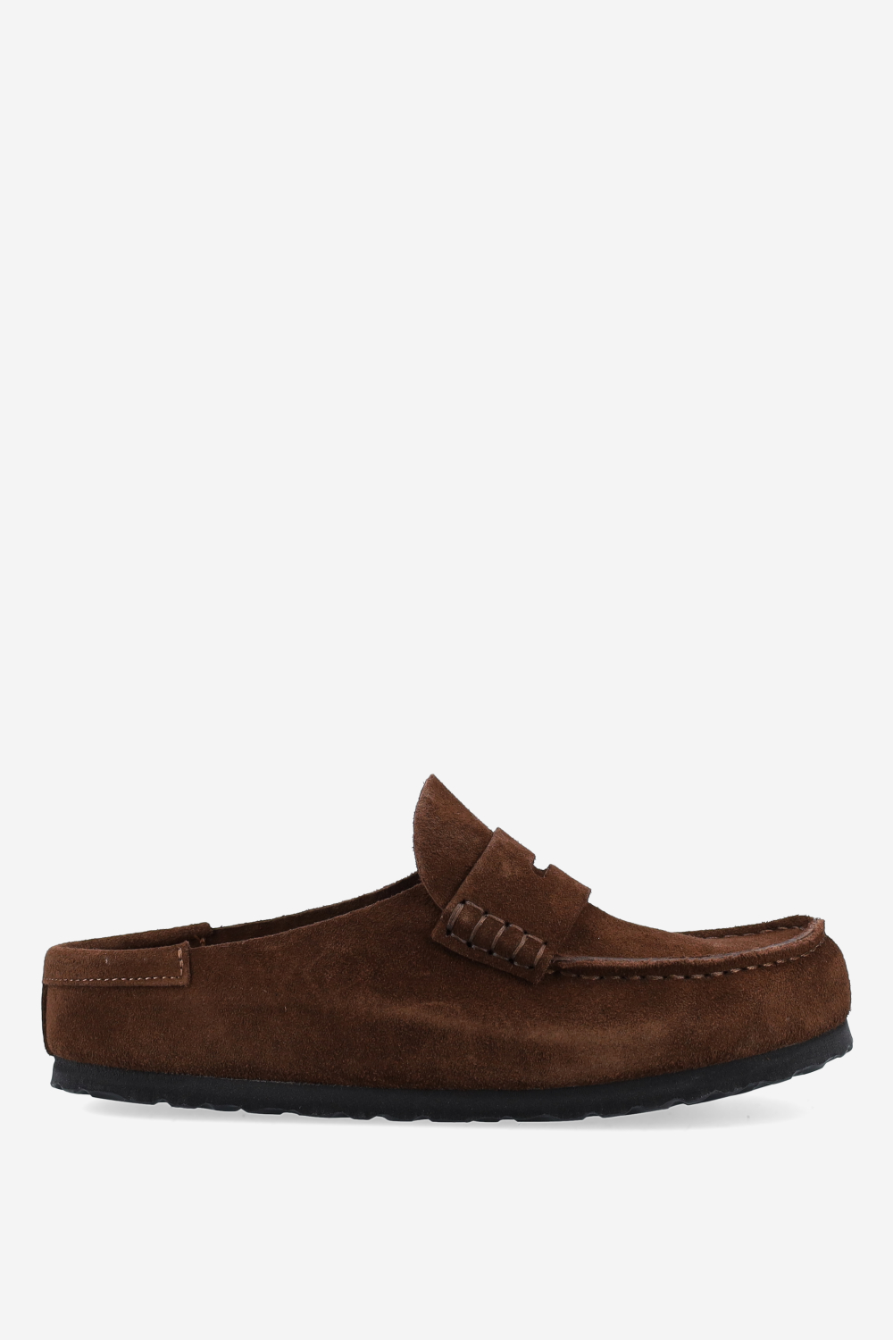 Naples wrapped suede clogs