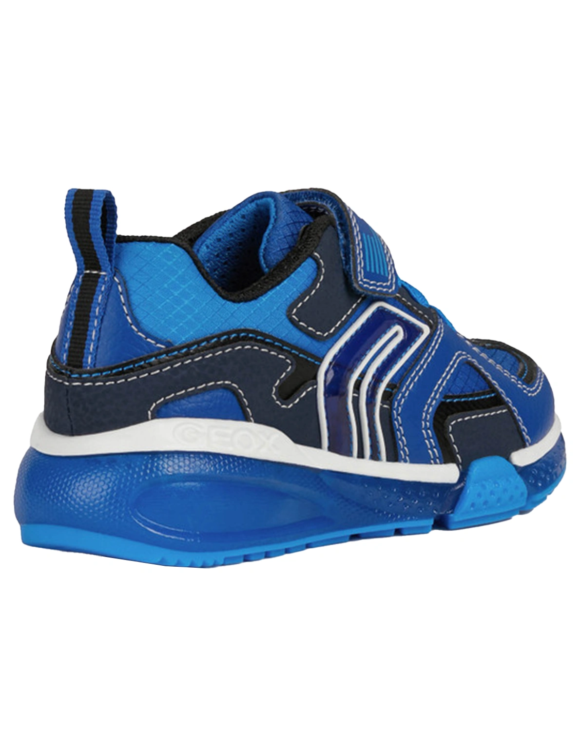 Klettsneaker BAYONYC mit Blinklicht in royal/blue