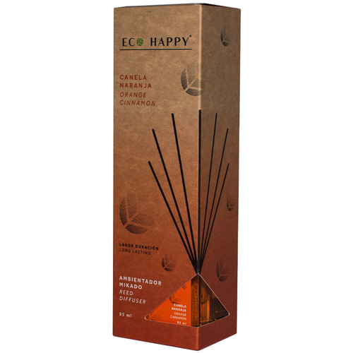 Eco Happy - Canela-naranja Ambientador Mikado