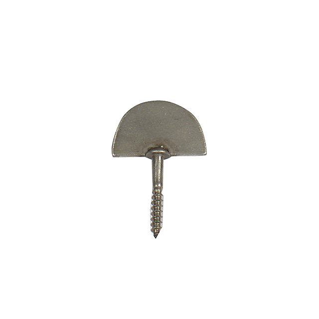 Butée droite à visser en inox 6 cm Afbat