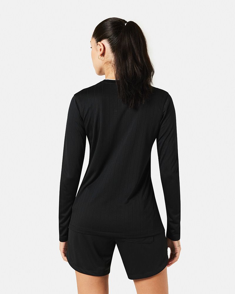 Maillot d'arbitre manches longues Nike Arbitre FFF II Noir pour femme