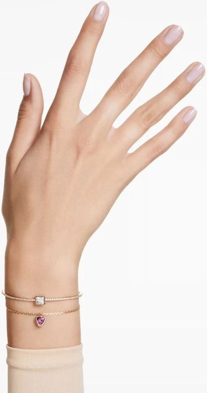 Swarovski - Chroma Collectie - Dubbele Armband - Verguld - Kristal