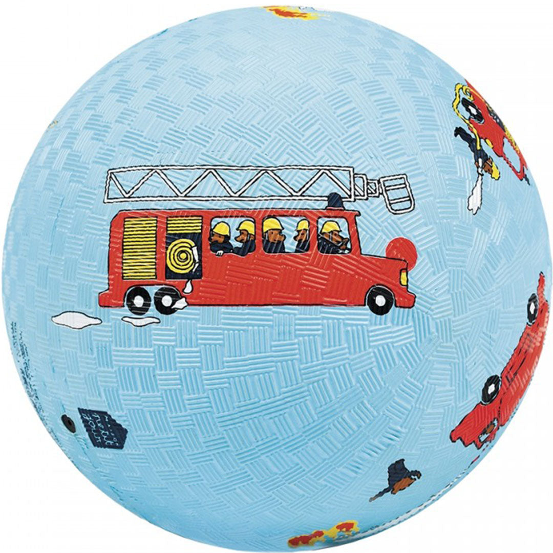 Maison petit jour speelbal de brandweer - 18 cm